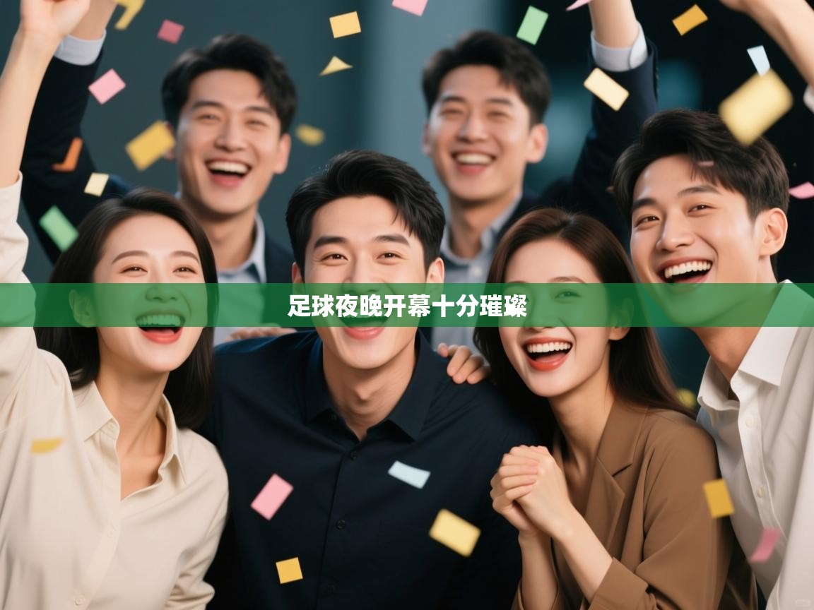 足球夜晚开幕十分璀璨  第2张